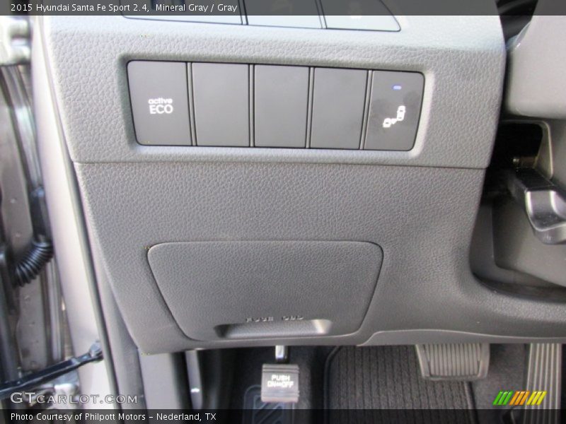 Controls of 2015 Santa Fe Sport 2.4