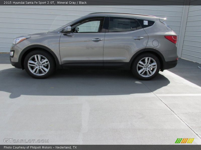 Mineral Gray / Black 2015 Hyundai Santa Fe Sport 2.0T