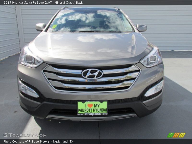 Mineral Gray / Black 2015 Hyundai Santa Fe Sport 2.0T