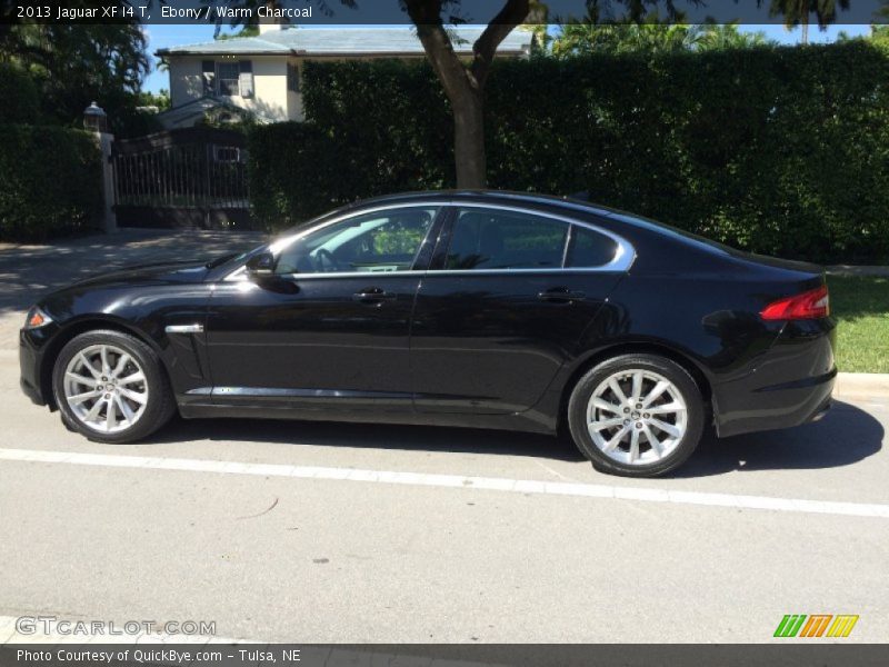 Ebony / Warm Charcoal 2013 Jaguar XF I4 T