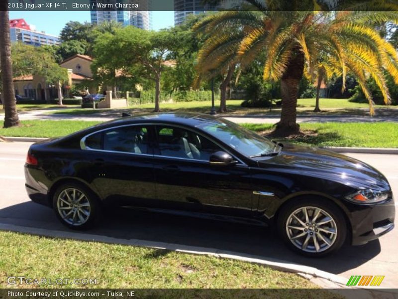 Ebony / Warm Charcoal 2013 Jaguar XF I4 T