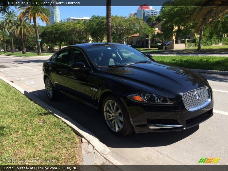 Ebony / Warm Charcoal 2013 Jaguar XF I4 T