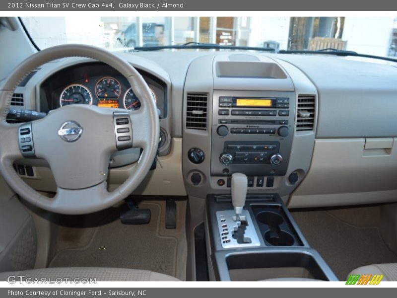 Dashboard of 2012 Titan SV Crew Cab 4x4