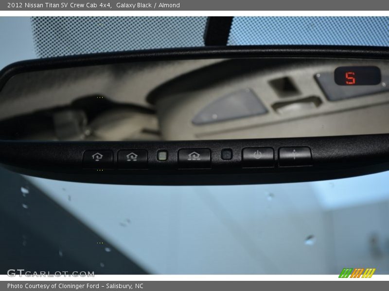 Galaxy Black / Almond 2012 Nissan Titan SV Crew Cab 4x4