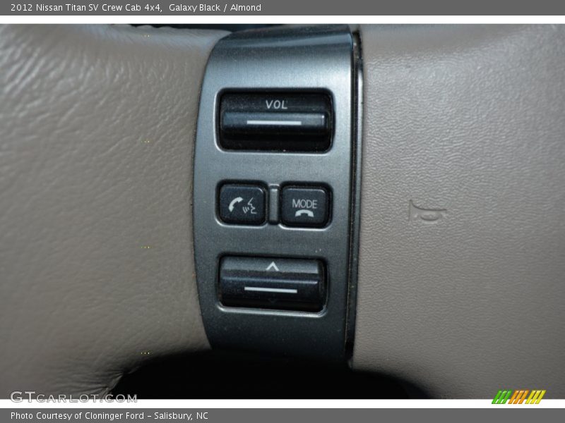 Galaxy Black / Almond 2012 Nissan Titan SV Crew Cab 4x4