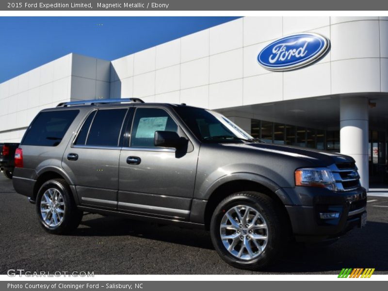 Magnetic Metallic / Ebony 2015 Ford Expedition Limited