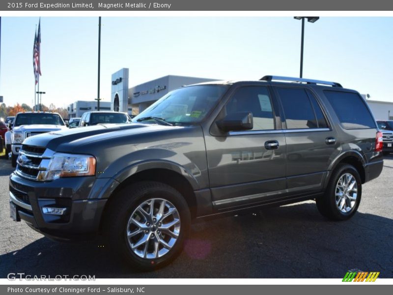 Magnetic Metallic / Ebony 2015 Ford Expedition Limited