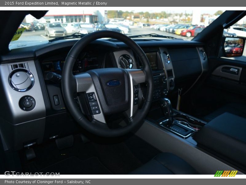 Magnetic Metallic / Ebony 2015 Ford Expedition Limited