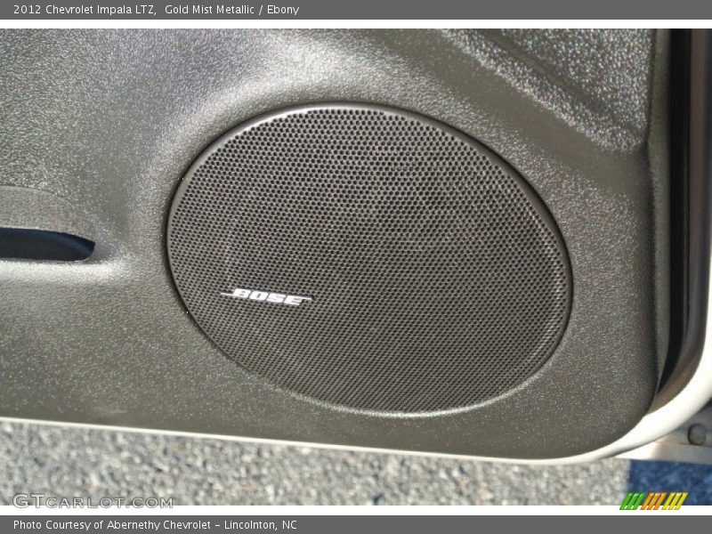 Gold Mist Metallic / Ebony 2012 Chevrolet Impala LTZ