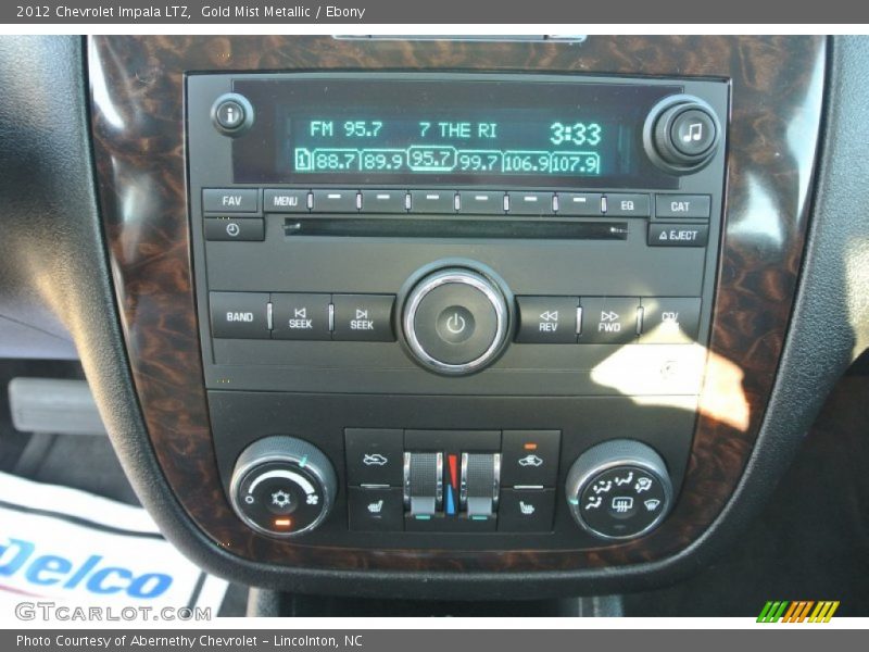Gold Mist Metallic / Ebony 2012 Chevrolet Impala LTZ