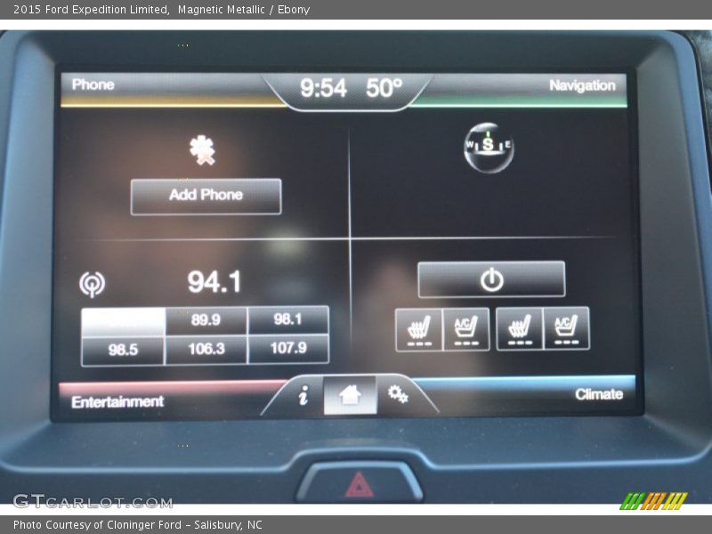 Magnetic Metallic / Ebony 2015 Ford Expedition Limited