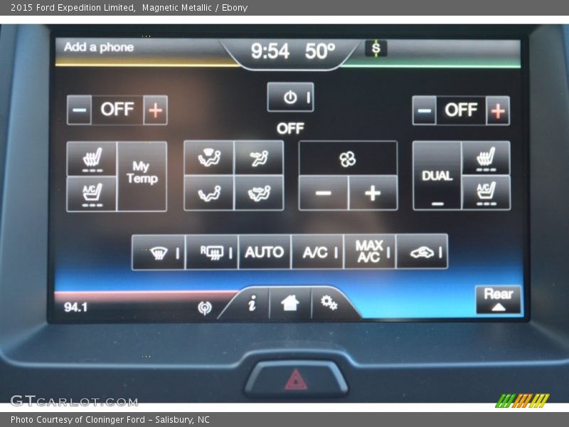 Magnetic Metallic / Ebony 2015 Ford Expedition Limited