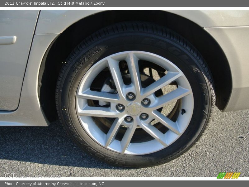 Gold Mist Metallic / Ebony 2012 Chevrolet Impala LTZ