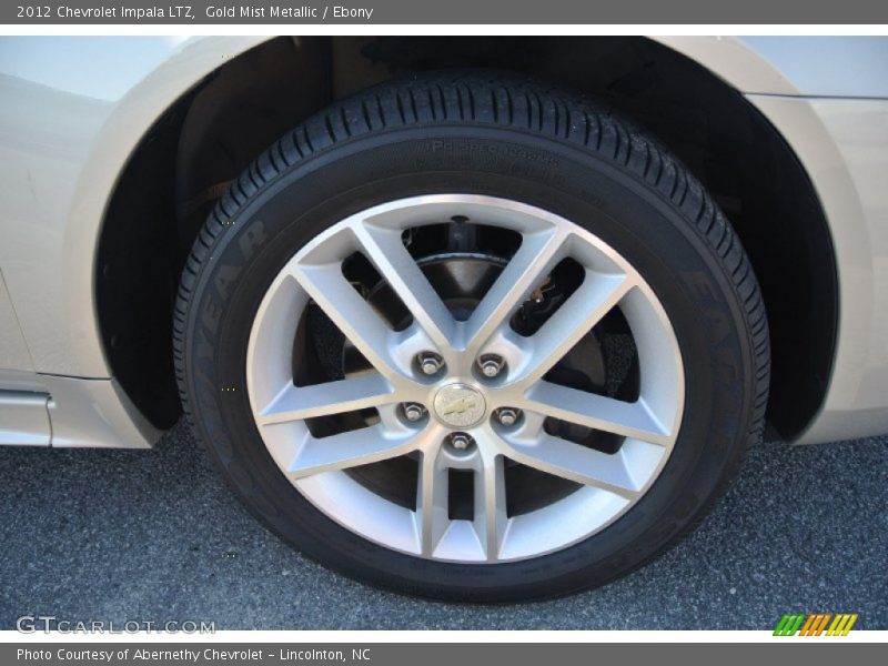 Gold Mist Metallic / Ebony 2012 Chevrolet Impala LTZ