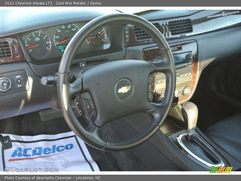 Gold Mist Metallic / Ebony 2012 Chevrolet Impala LTZ