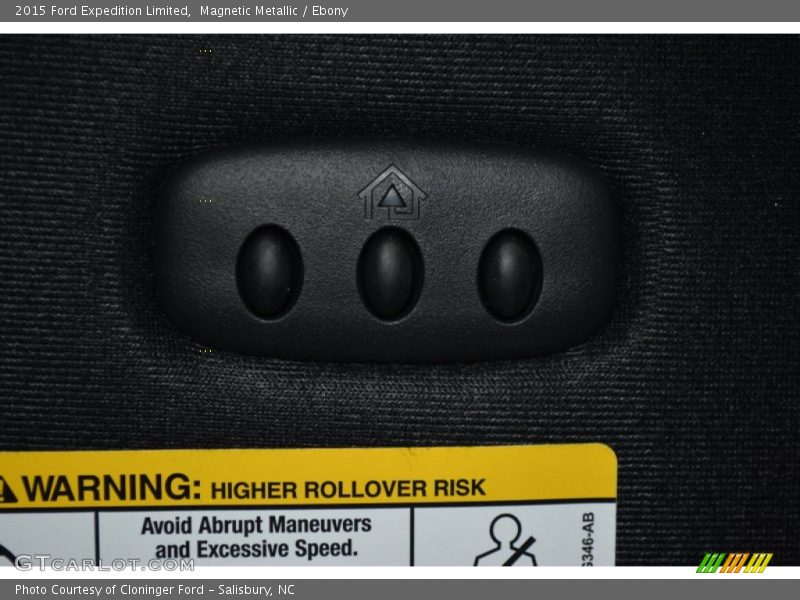 Magnetic Metallic / Ebony 2015 Ford Expedition Limited