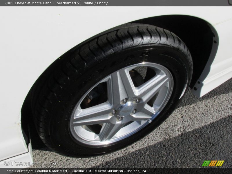 White / Ebony 2005 Chevrolet Monte Carlo Supercharged SS