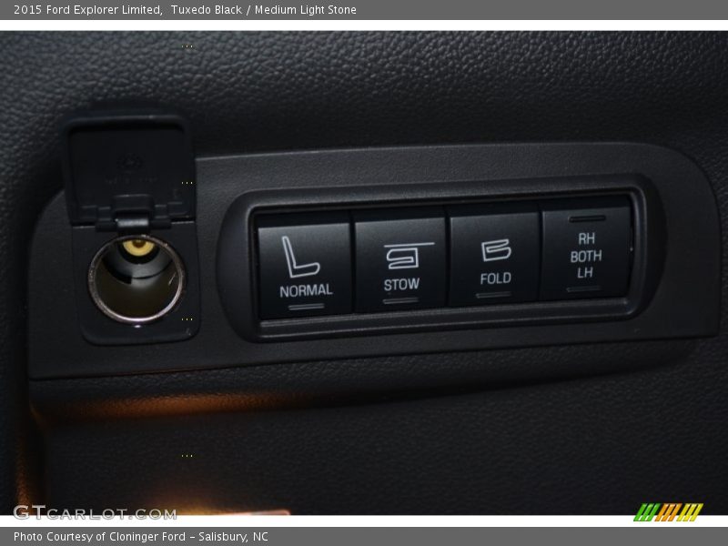 Controls of 2015 Explorer Limited