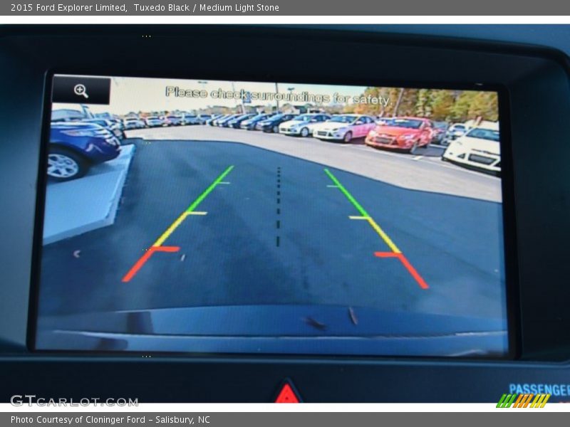 Controls of 2015 Explorer Limited