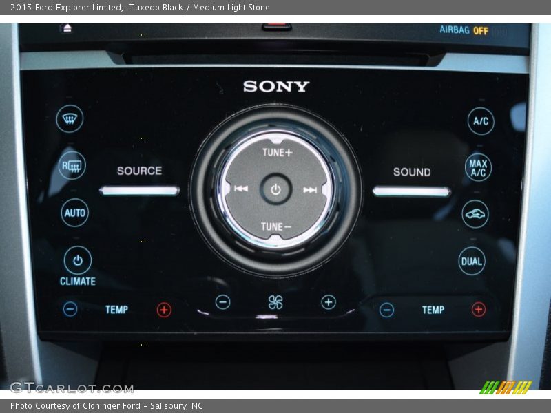 Controls of 2015 Explorer Limited