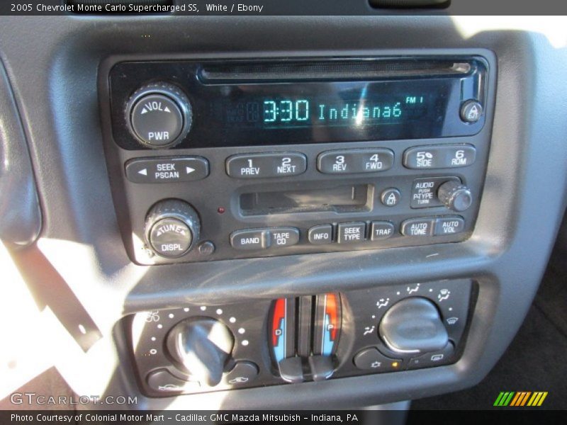 White / Ebony 2005 Chevrolet Monte Carlo Supercharged SS