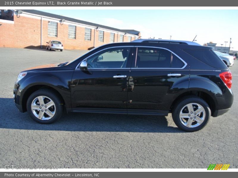 Black Granite Metallic / Jet Black 2015 Chevrolet Equinox LTZ