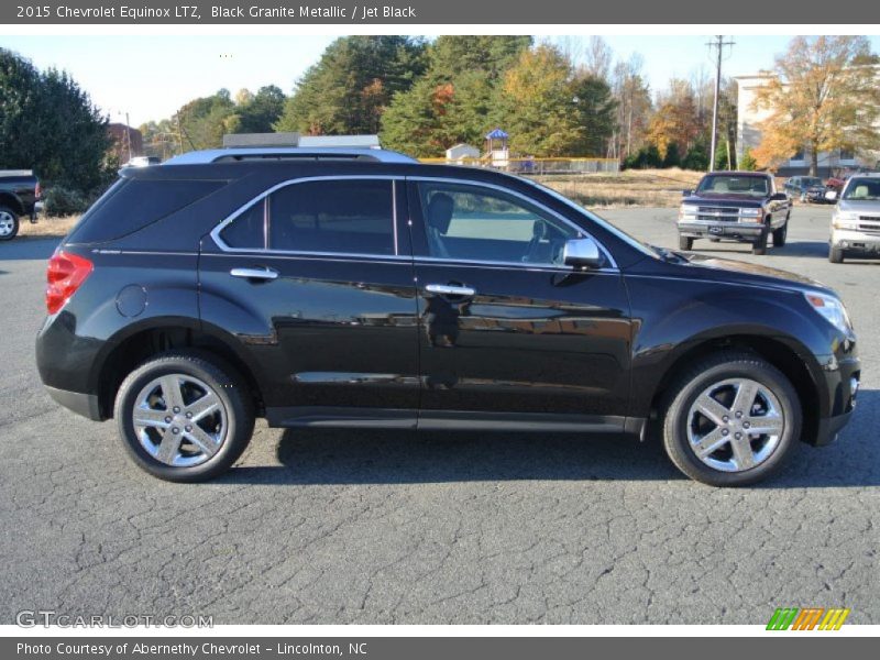 Black Granite Metallic / Jet Black 2015 Chevrolet Equinox LTZ