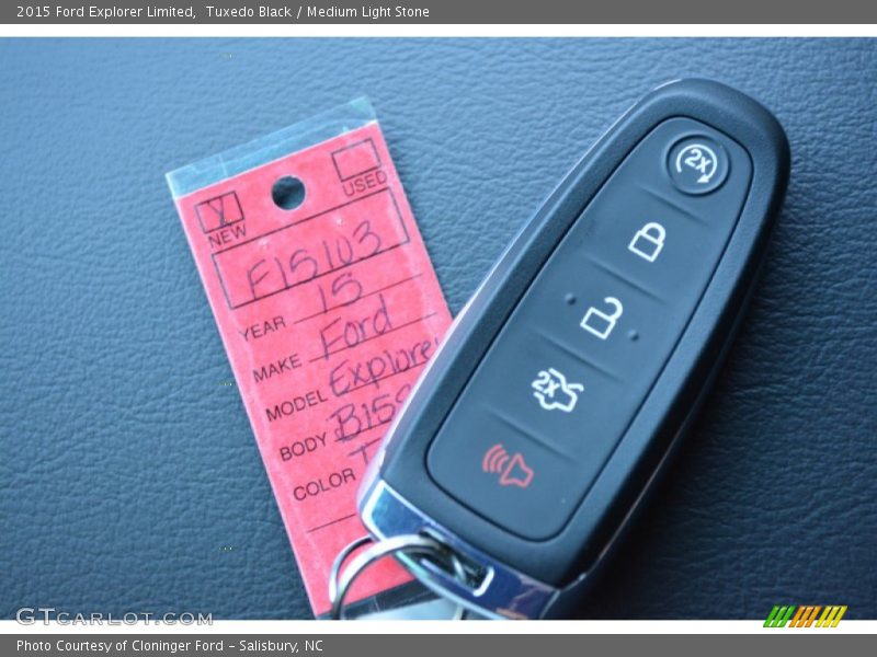 Keys of 2015 Explorer Limited