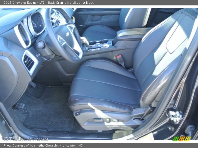 Black Granite Metallic / Jet Black 2015 Chevrolet Equinox LTZ