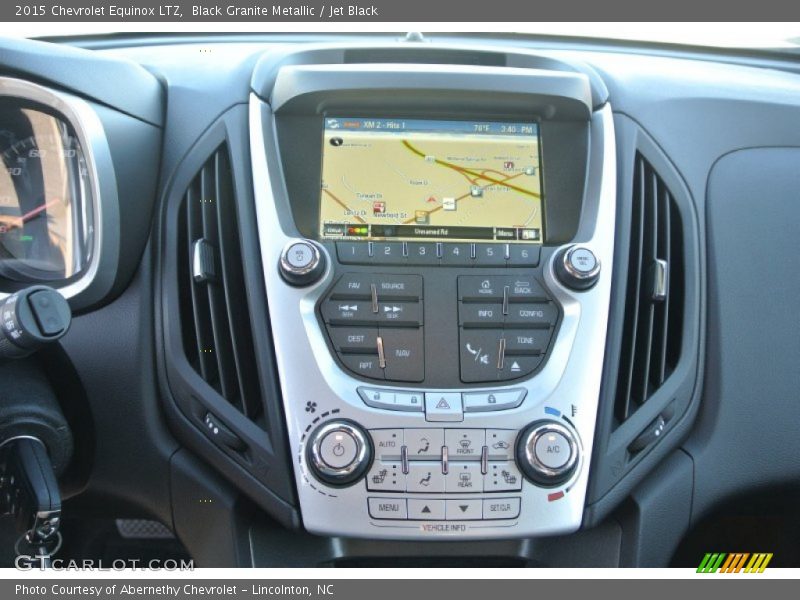 Black Granite Metallic / Jet Black 2015 Chevrolet Equinox LTZ