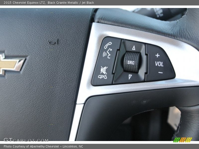 Black Granite Metallic / Jet Black 2015 Chevrolet Equinox LTZ