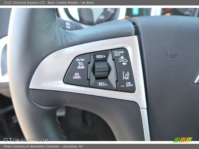 Black Granite Metallic / Jet Black 2015 Chevrolet Equinox LTZ