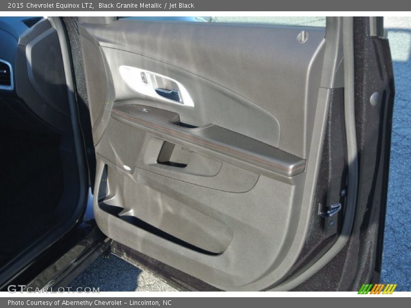 Black Granite Metallic / Jet Black 2015 Chevrolet Equinox LTZ