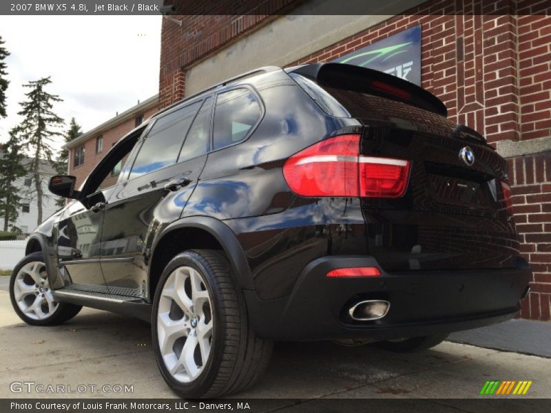 Jet Black / Black 2007 BMW X5 4.8i