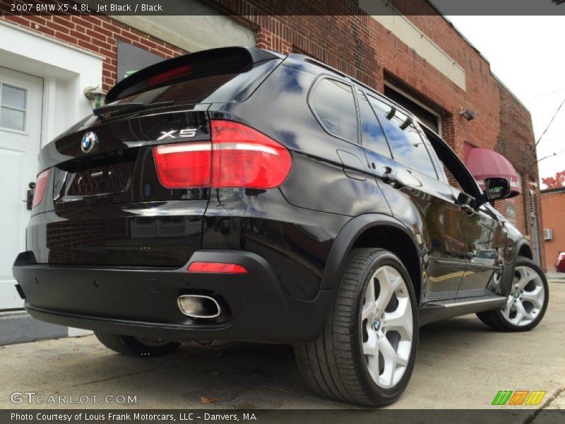 Jet Black / Black 2007 BMW X5 4.8i