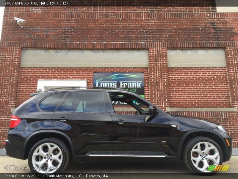 Jet Black / Black 2007 BMW X5 4.8i