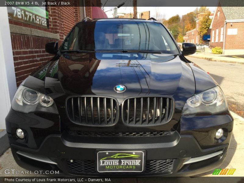 Jet Black / Black 2007 BMW X5 4.8i