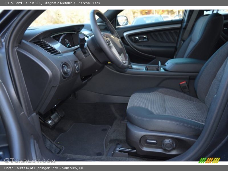 Magnetic Metallic / Charcoal Black 2015 Ford Taurus SEL