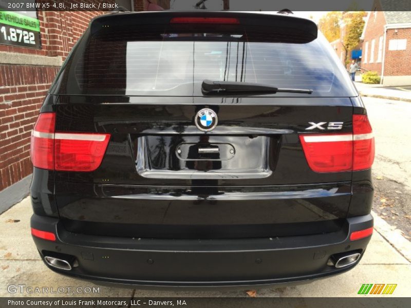 Jet Black / Black 2007 BMW X5 4.8i