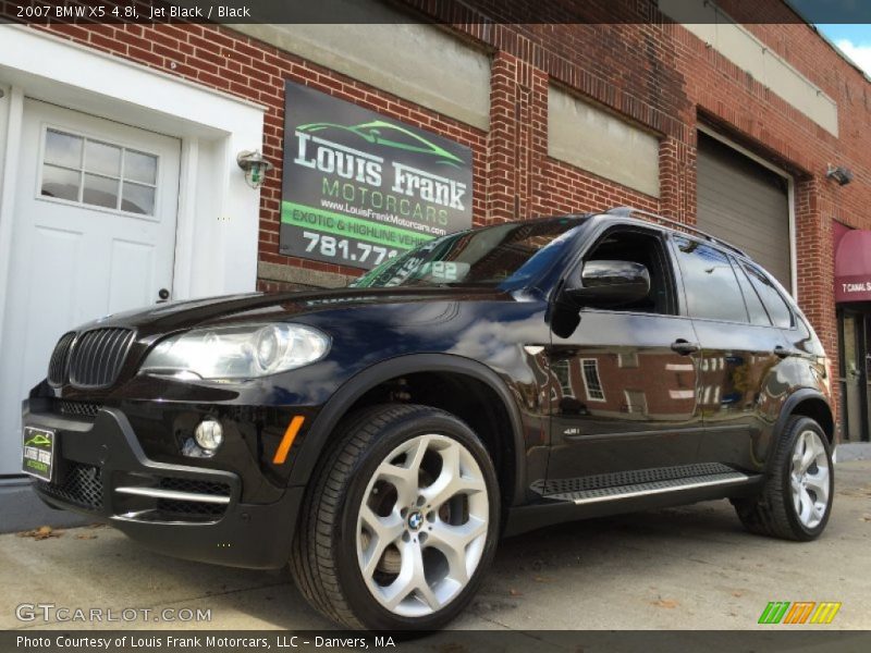 Jet Black / Black 2007 BMW X5 4.8i