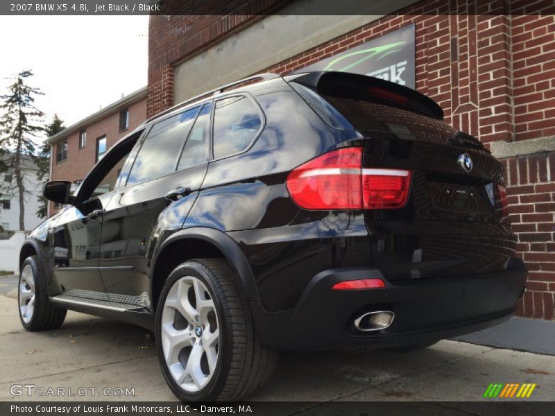 Jet Black / Black 2007 BMW X5 4.8i