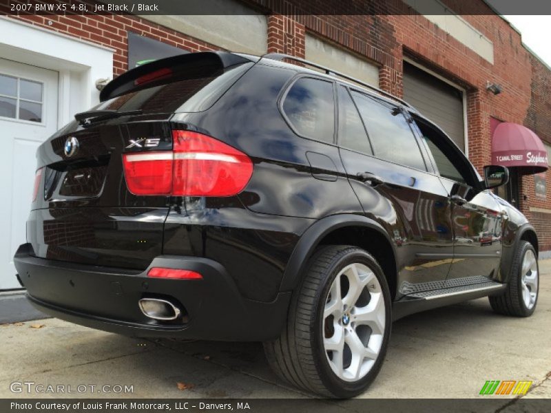 Jet Black / Black 2007 BMW X5 4.8i