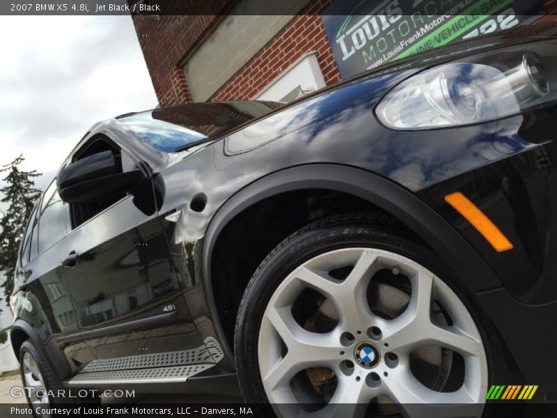 Jet Black / Black 2007 BMW X5 4.8i