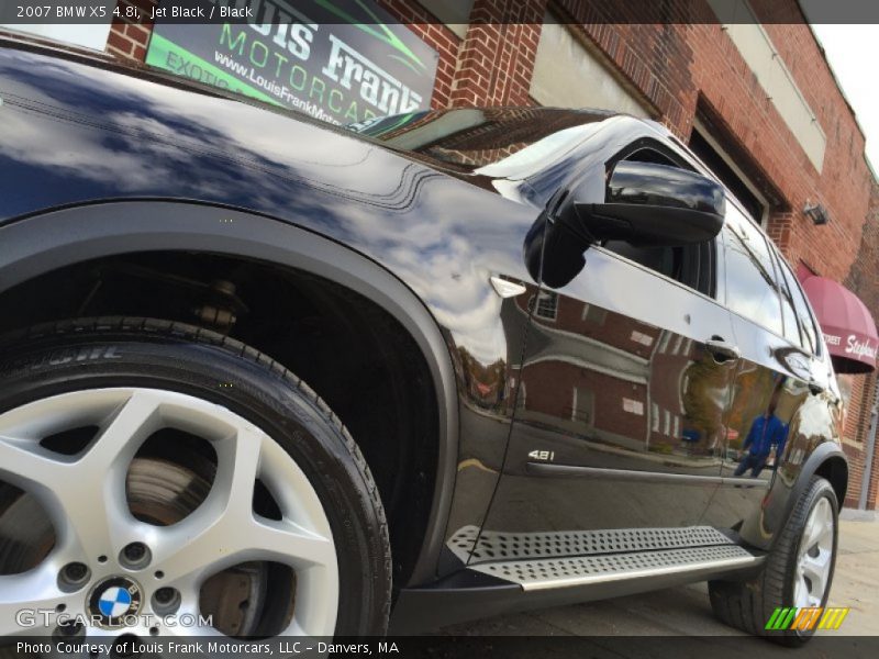 Jet Black / Black 2007 BMW X5 4.8i