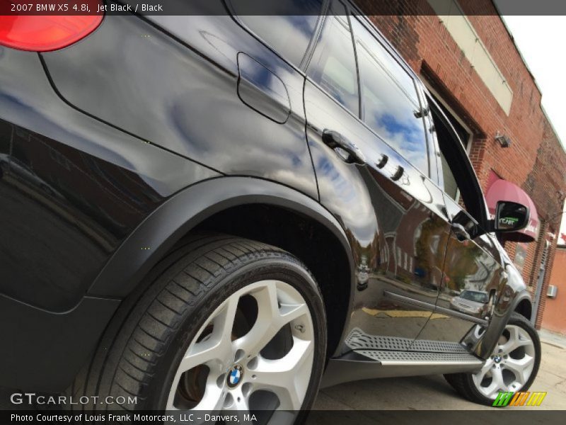 Jet Black / Black 2007 BMW X5 4.8i