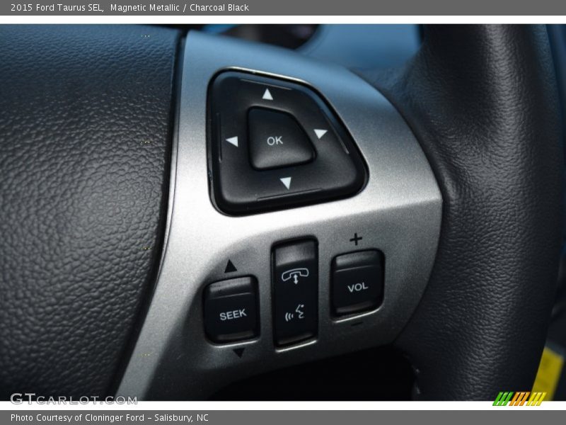 Magnetic Metallic / Charcoal Black 2015 Ford Taurus SEL