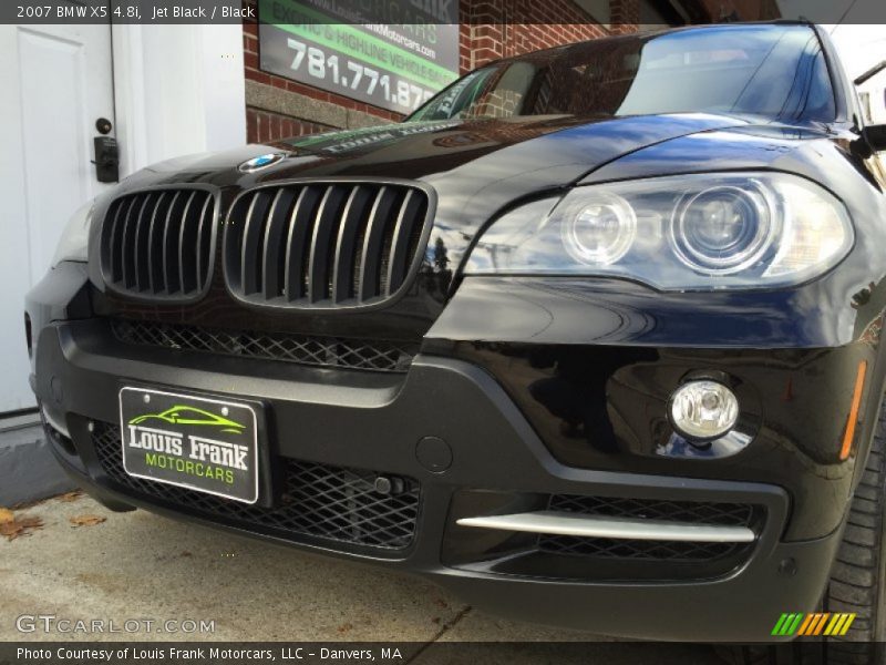 Jet Black / Black 2007 BMW X5 4.8i