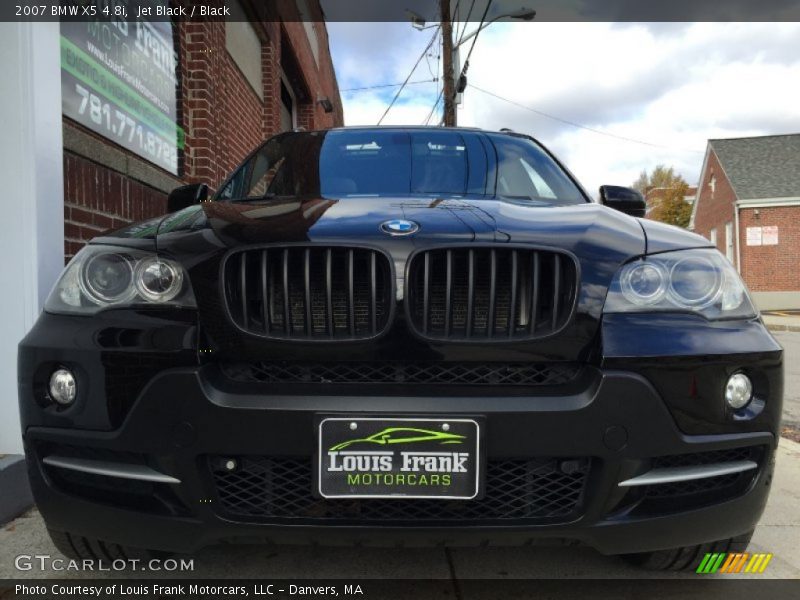 Jet Black / Black 2007 BMW X5 4.8i