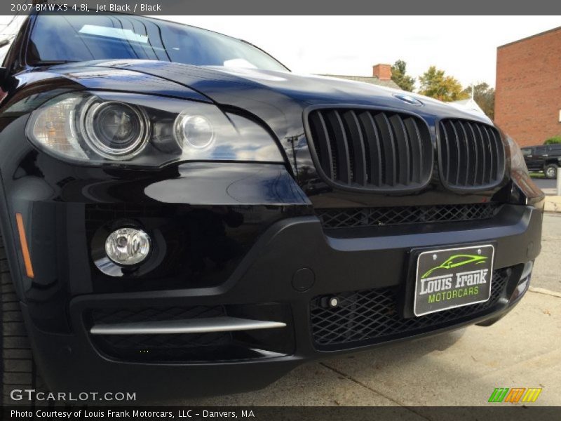 Jet Black / Black 2007 BMW X5 4.8i