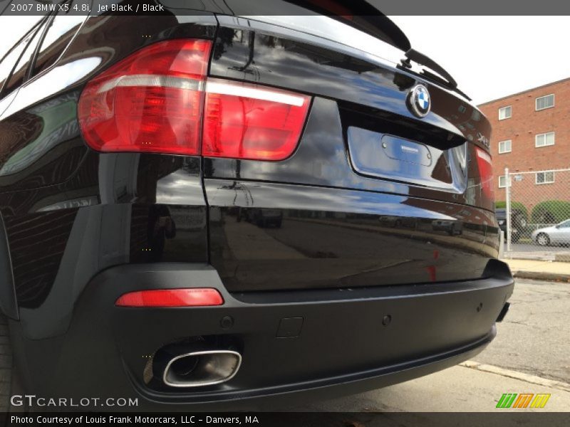 Jet Black / Black 2007 BMW X5 4.8i